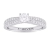 Thumbnail Image 0 of The Forever Diamond Platinum 0.75ct Total Ring