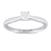 Thumbnail Image 0 of The Forever Diamond 18ct White Gold Solitaire 0.40ct Total Ring