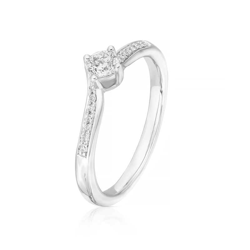 The Forever Diamond Platinum 0.25ct Diamond Ring