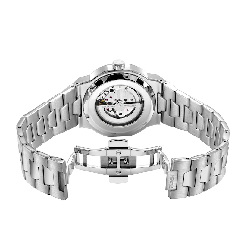 Rotary Regents Automatic Men's Stainless Steel Watch