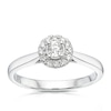 Thumbnail Image 0 of The Forever Diamond 18ct White Gold Round Halo 0.25ct Ring