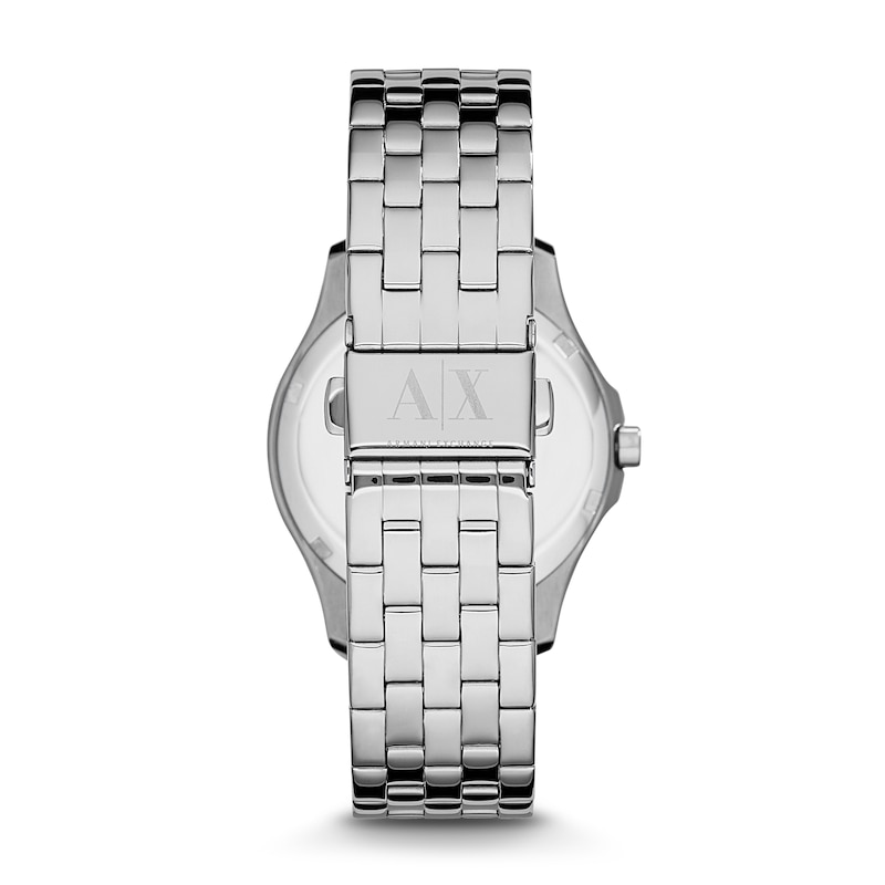 Armani Exchange Ladies' Quilted Dial Stainless Steel Bracelet Watch