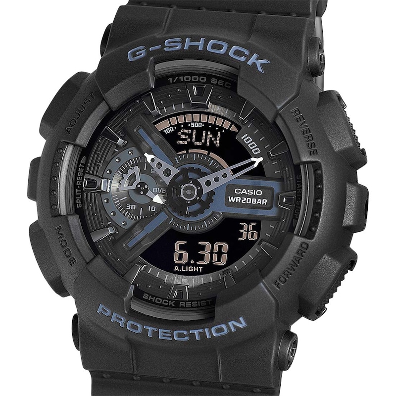G-Shock GA-110-1BER Men's Black Resin Strap Watch
