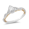 Thumbnail Image 0 of Enchanted Disney Fine Jewellery 0.50ct Diamond Rapunzel Ring