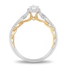 Thumbnail Image 2 of Enchanted Disney Fine Jewellery 0.50ct Diamond Rapunzel Ring