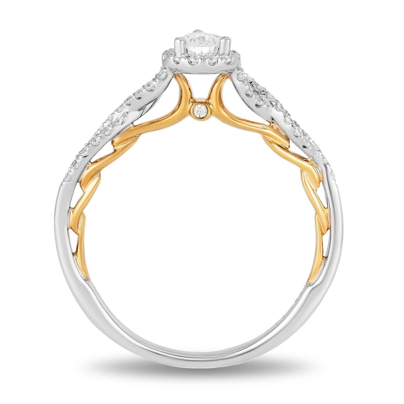 Enchanted Disney Fine Jewellery 0.50ct Diamond Rapunzel Ring
