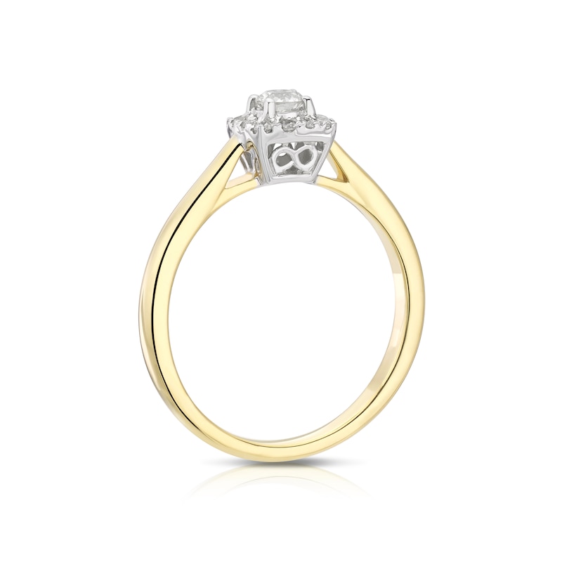 The Forever Diamond 18ct Gold 0.25ct Diamond Ring