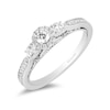 Thumbnail Image 2 of Enchanted Disney Fine Jewellery 0.50ct Diamond Jasmine Ring