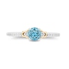 Thumbnail Image 0 of Enchanted Disney Fine Jewellery 0.10ct Diamond Jasmine Ring