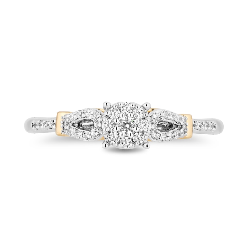Enchanted Disney Fine Jewellery 0.20ct Diamond Tiana Ring