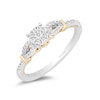 Thumbnail Image 2 of Enchanted Disney Fine Jewellery 0.20ct Diamond Tiana Ring