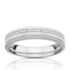 Thumbnail Image 0 of Silver 0.04ct Diamond Pavé Men's Ring
