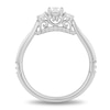 Thumbnail Image 2 of Enchanted Disney Fine Jewellery 0.50ct Diamond Cinderella Ring