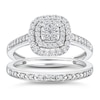 Thumbnail Image 0 of Perfect Fit 9ct White Gold 0.40ct  Diamond Bridal Set