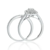 Thumbnail Image 1 of Perfect Fit 9ct White Gold 0.40ct  Diamond Bridal Set