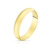 Thumbnail Image 1 of 9ct Yellow Gold 4mm Extra Heavy D Shape Ring
