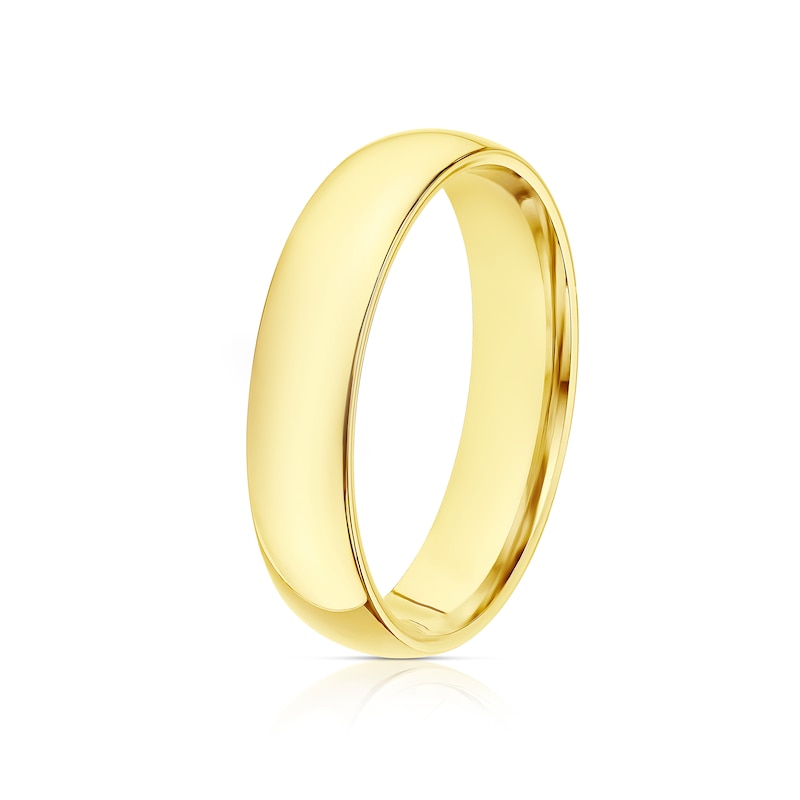 9ct Yellow Gold 5mm Extra Heavy Court Ring