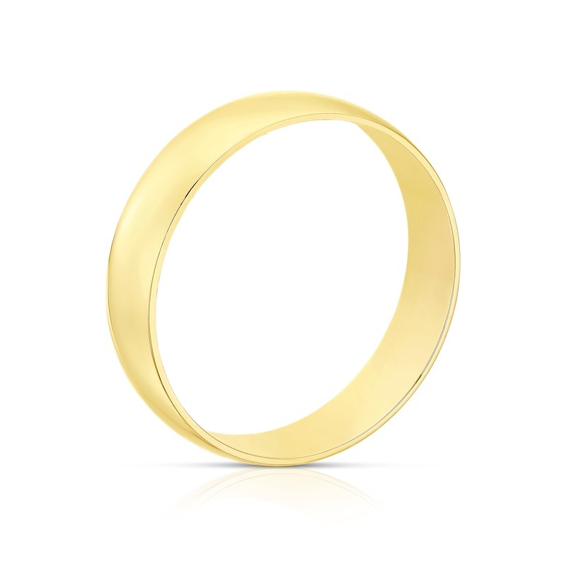 9ct Yellow Gold 6mm Extra Heavy Court Ring