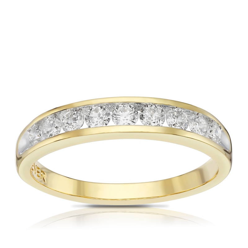 The Forever Diamond 18ct Gold 0.50ct Ring