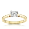 Thumbnail Image 0 of The Forever Diamond 18ct Yellow Gold 0.50ct Ring