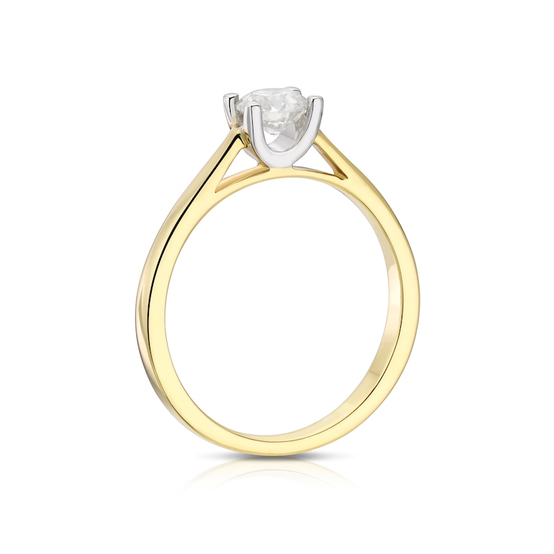 The Forever Diamond 18ct Yellow Gold 0.50ct Ring