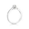 Thumbnail Image 2 of The Forever Diamond Platinum Solitaire 0.33ct Total Diamond Ring