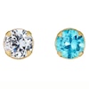 Thumbnail Image 0 of 9ct Gold Set Of 2 Andralok Nose Studs
