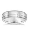 Thumbnail Image 0 of Titanium Ridged Satin & Polished Ring