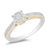 Thumbnail Image 0 of Enchanted Disney Fine Jewellery Diamond Tinker Bell Cluster Ring