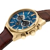 Thumbnail Image 4 of Citizen Men's Brown Leather Strap Watch