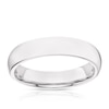Thumbnail Image 0 of 9ct White Gold 4mm Super Heavy Court Ring