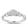 Thumbnail Image 0 of Emmy London 18ct White Gold 0.25ct Total Diamond Halo Ring