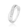 Thumbnail Image 1 of The Forever Diamond Platinum 0.28ct Crossover Ring