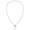 Thumbnail Image 0 of Tommy Hilfiger Stainless Steel Heart Toggle Necklace