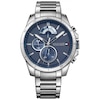 Thumbnail Image 0 of Tommy Hilfiger Men's Blue Dial Stainless Steel Bracelet Watch