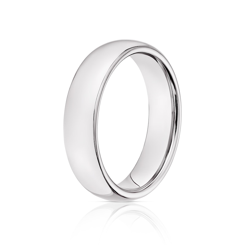 Tungsten Men's Polished Ring