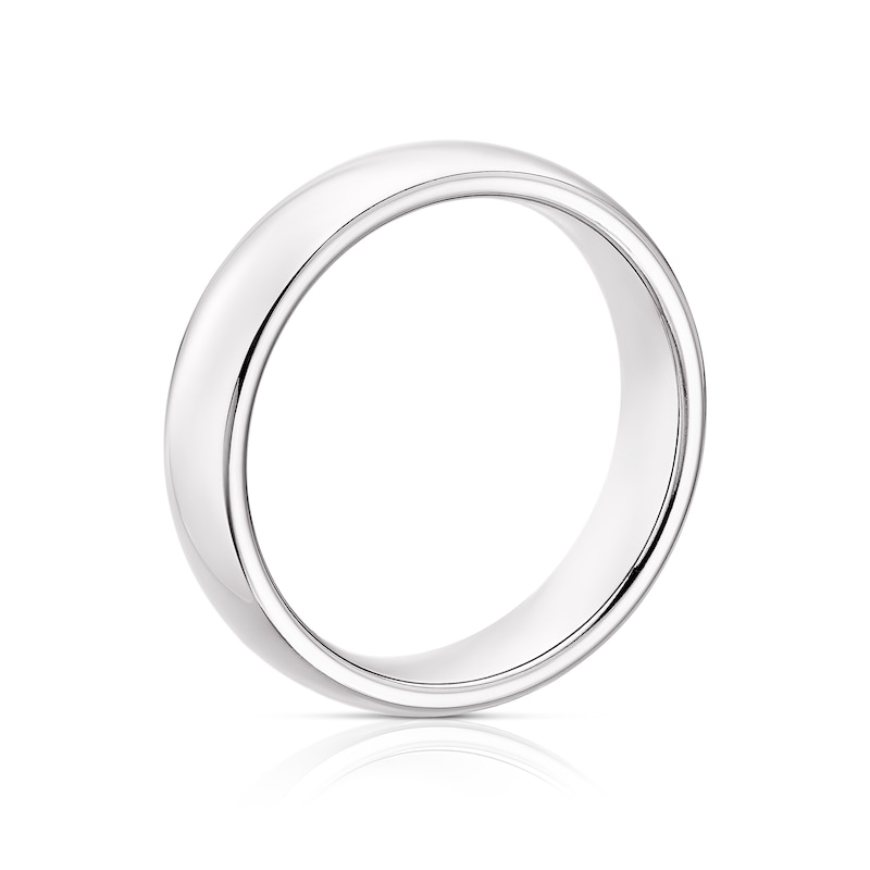 Tungsten Men's Polished Ring
