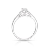Thumbnail Image 2 of 9ct White Gold 0.20ct Total Diamond Solitaire Ring