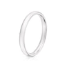 Thumbnail Image 1 of 18ct White Gold 2mm Extra Heavy Court Ring