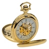 Thumbnail Image 2 of Half Skeleton Gold-Plated Pocket Watch