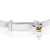 Thumbnail Image 1 of Children's Sterling Silver & Gold Plated Bee Bangle