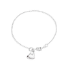 Thumbnail Image 0 of Children's Sterling Silver Cubic Zirconia Heart Bracelet