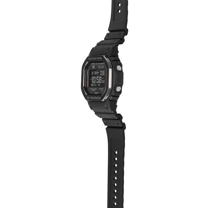 G-Shock DW-H5600MB-1ER Men's 5600 HRM Band Black Resin Strap Watch