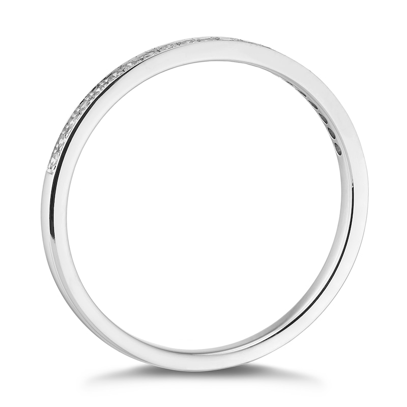 18ct White Gold 0.10ct Diamond Ring