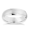 Thumbnail Image 0 of Silver Matt & Polished Finish 6mm Court Ring