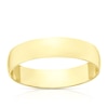 Thumbnail Image 0 of 18ct Yellow Gold 4mm Heavy D Shape Ring