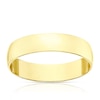 Thumbnail Image 0 of 9ct Yellow Gold 4mm Heavy D Shape Ring