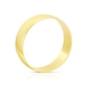 Thumbnail Image 2 of 9ct Yellow Gold 6mm Heavy D Shape Ring