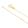 Thumbnail Image 2 of 9ct Yellow Gold Double Open Heart & Bead Necklace