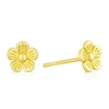 Thumbnail Image 0 of Children's 9ct Yellow Gold Flower Stud Earrings